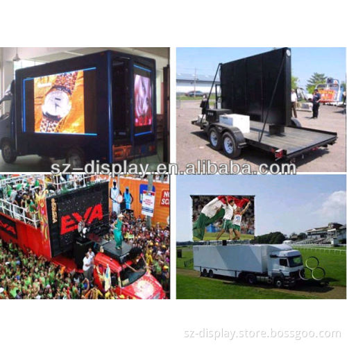 Truck Mounted LED Screen P10 full color